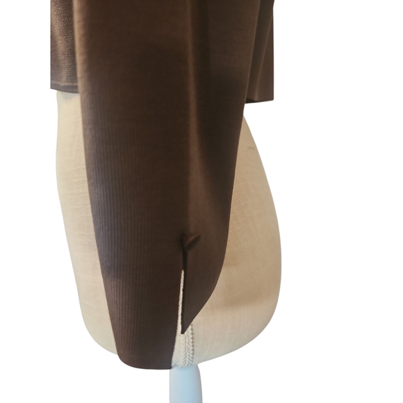 Ann Taylor Chocolate Brown Knit  Shrug Size M - Picture 2 of 4